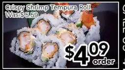 Ample Food Market Crispy Shrimp Tempura Roll offer