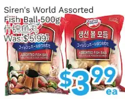 Ample Food Market Siren's World Assorted Fish Ball offer