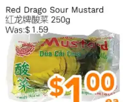 Ample Food Market Red Drago Sour Mustard offer