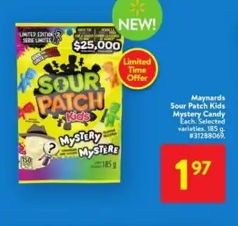 Walmart Maynards sour patch kids offer