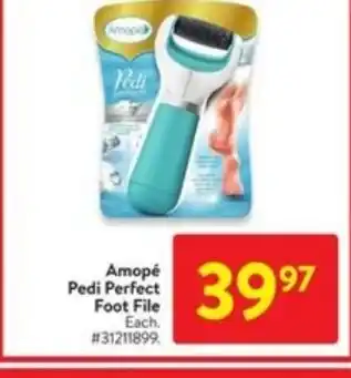 Walmart Amopé Pedi Perfect offer