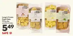 Longo's Longo's curato fresh pasta offer