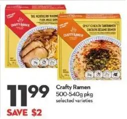 Longo's Crafty ramen offer