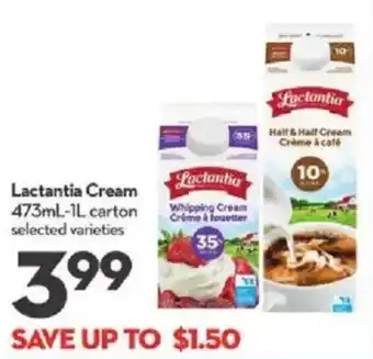 Longo's Lactantia cream offer