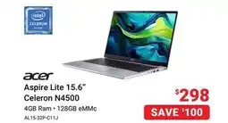Visions Electronics Acer Aspire Lite 15.6 Celeron N4500 offer