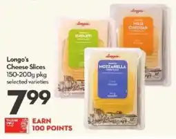 Longo's Longo's Cheese Slices offer