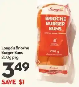 Longo's Longo's Brioche Burger Buns offer