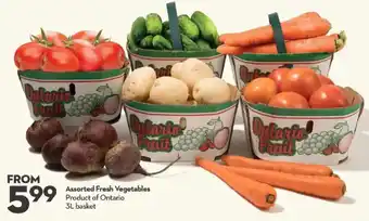 Longo's Assorted Fresh Vegetables offer