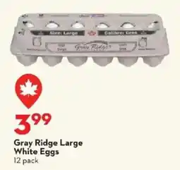 Longo's Gray Ridge Large White Eggs offer
