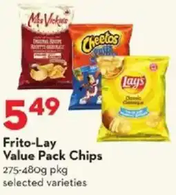 Longo's Frito-Lay Cheetos Value Pack Chips offer