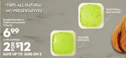 Longo's Smashed Avocado or Traditional Guacamole offer