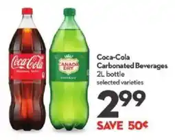 Longo's Coca-Cola Carbonated Beverages offer