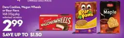 Longo's Dare Cookies, Wagon Wheels or Bear Paws offer
