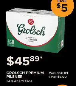The Beer Store GROLSCH PREMIUM PILSNER offer