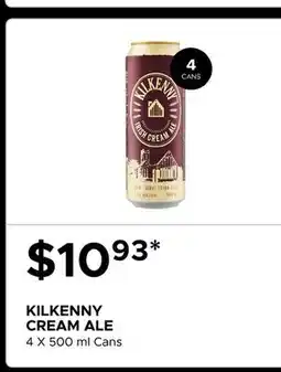 The Beer Store KILKENNY CREAM ALE offer
