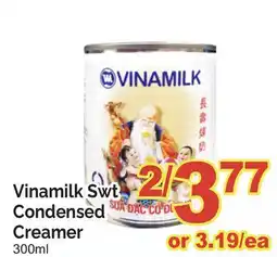 T&T Supermarket VINAMILK SWT CONDENSED CREAMER, 300ml offer