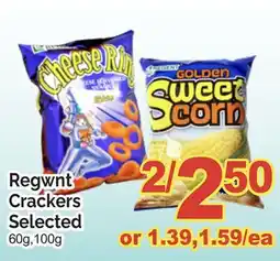 T&T Supermarket REGWNT CRACKERS SELECTED, 60g, 100g offer