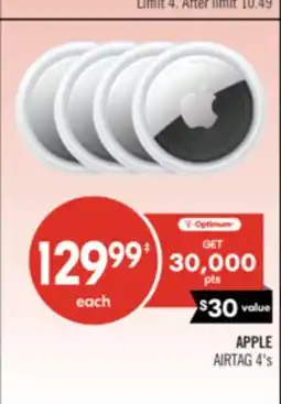 Shoppers Drug Mart APPLE AIRTAG offer