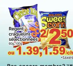 T&T Supermarket REGENT CRAQUELINS, 60G,100G offer