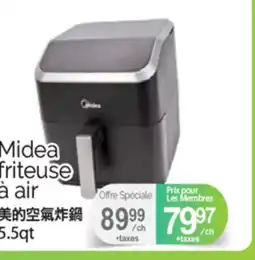 T&T Supermarket FRITEUSE À AIR MIDEA, 5.5 qt offer