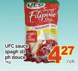 T&T Supermarket UFC SAUCE SPAGH STL PH DOUCE, 1KG offer