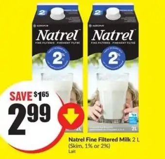 FreshCo Natrel fine filltered milk offer