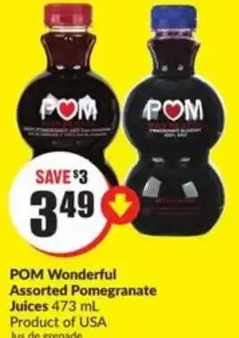 FreshCo Pom wonderful assorted pomegrante offer