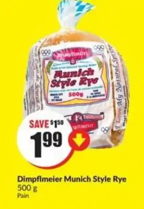FreshCo Dimpflmeier Munich style rye offer