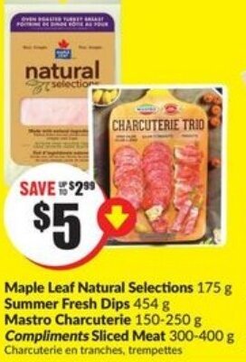 FreshCo Maple leaf natural selections offer