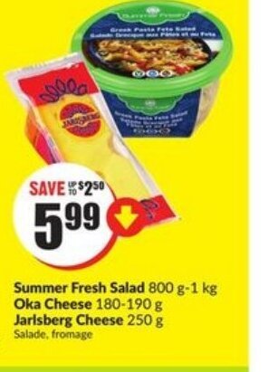 FreshCo Summer fresh salad offer