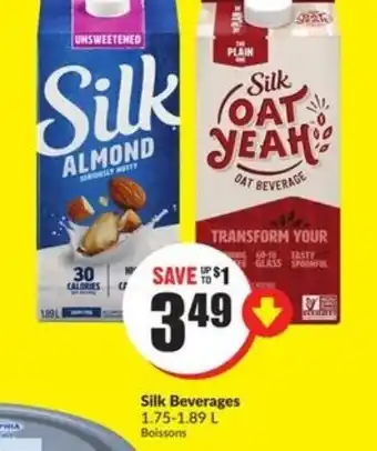 FreshCo Silk beverages offer