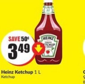 FreshCo Heinz ketchup offer
