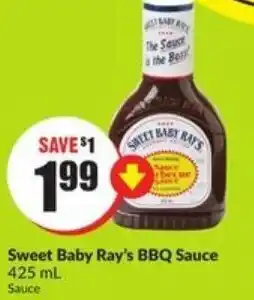 FreshCo Sweet baby rat's Bbq sauce offer