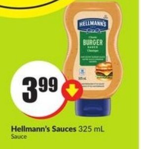 FreshCo Hellmann's sauces offer