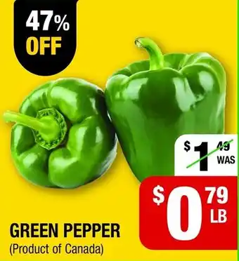 Iqbal Foods Green pepper offer