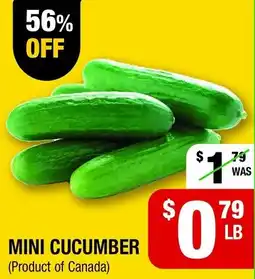 Iqbal Foods Mini cucumber offer
