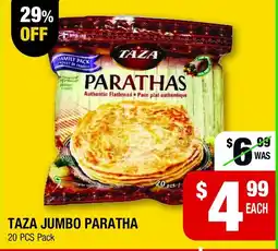 Iqbal Foods Taza jumbo paratha offer