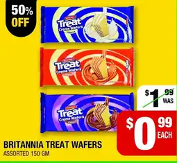 Iqbal Foods Britannia treat wafers offer