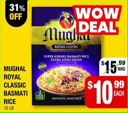 Iqbal Foods Mughal royal classic basmati rice offer