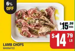 Iqbal Foods Lamb chops offer