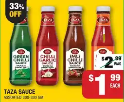 Iqbal Foods Taza sauce assorted offer