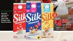 Sobeys Silk beverages offer