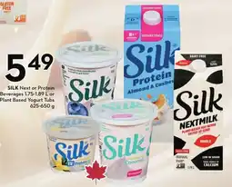 Sobeys Silk next or protein beverages offer