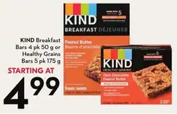 Sobeys Kind breakfast or healthy grains offer