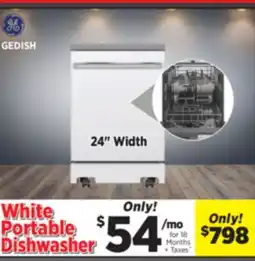Surplus Furniture GE 24 Portable Dishwasher offer
