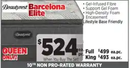 Surplus Furniture Barcelona Elite Queen Mattress Set offer