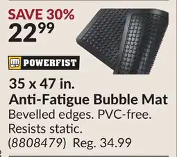 Princess Auto 35 x 47 in. Anti-Fatigue Bubble Mat offer