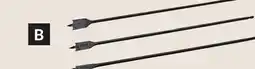 Princess Auto 3 pc Stubby Spade Drill Bit Sets offer