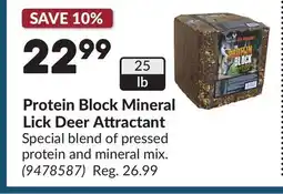 Princess Auto Protein Block Mineral Lick Deer Attractant offer
