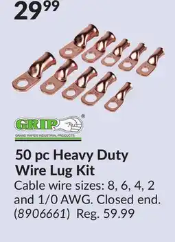 Princess Auto 50 pc Heavy Duty Wire Lug Kit offer